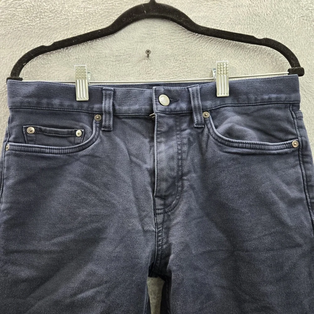 Banana Republic Men Jeans‎ 30X30 Blue Denim Khakis Traveler Slim